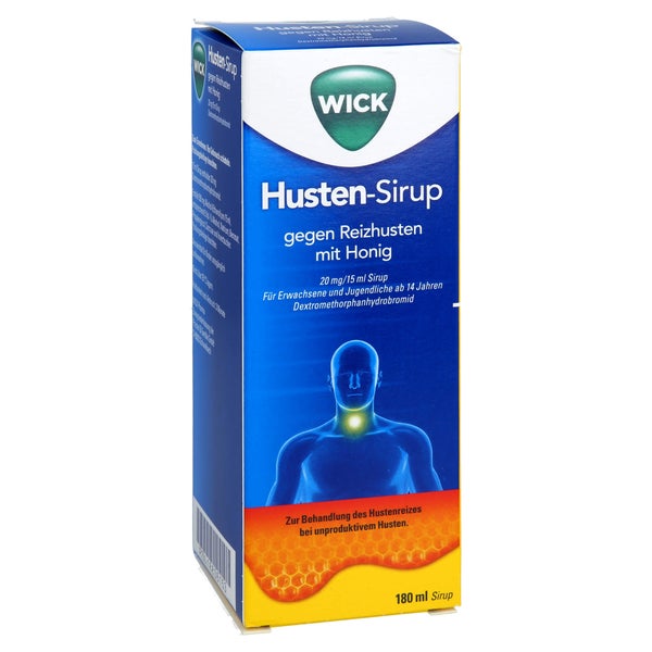 Wick Husten-sirup Gegen Reizhusten Mit Honig 180 ml