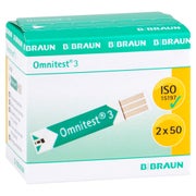 Omnitest 3 Blutzucker Sensoren Teststreifen 2X50 St